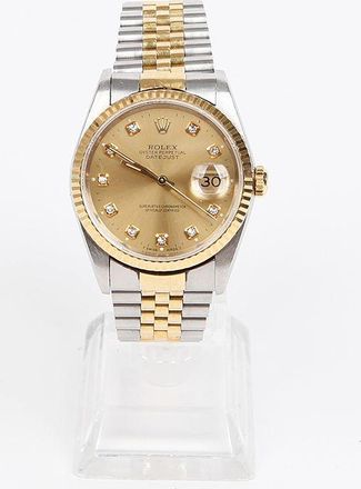 Rolex Datejust Diamond Automatic Watch Combi