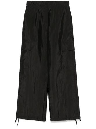 Erika Cavallini Semi Couture cargo trousers - Black