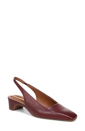 Franco Sarto Lyanna Slingback Pump in Bordo Red at Nordstrom Rack, Size 9.5