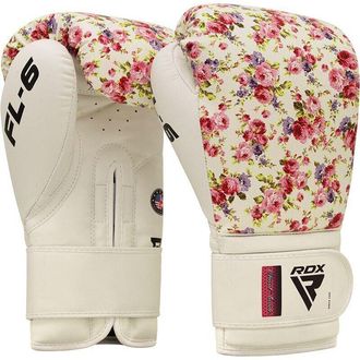 RDX Sports Guantes De Boxeo Rdx Bgr-fl5b Blanco/rosa De 8 Oz