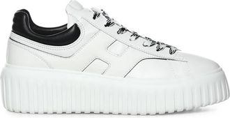 Hogan H-Stripes Sneaker - Dames - Sneakers - Wit - 39 EU - Leer - Schoenen