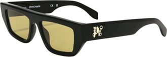 Palm Angels Pa 1033 1018 Zonnebril - unisex - Zonnebrillen - Zwart - 53 MM - Accessoires