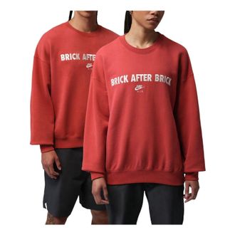 Nike Jordan x Nigel Sylvester Bike Air Fleece Sweatshirt Red IQ8154-671