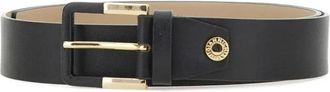 Gianni Chiarini Leren Riem - Dames - Riemen - Zwart - 100 CM - Leer - Accessoires