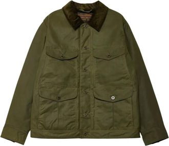 Filson Journeyman jack met ribfluwelen kraag en zakken - Groen