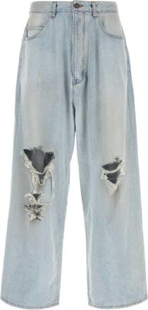 Balenciaga Light Blue Loose Jeans