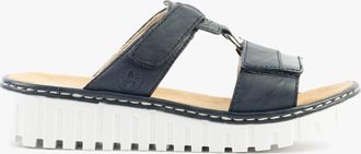 Rieker V1396-14 Womens Sandals Blue - Size UK 7.5