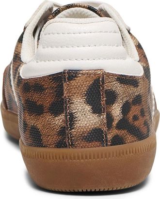 Only Womens ONLY Amber Polyester Womens Sand/Leopard Trainers - Brown - Size: 5