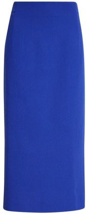 Akris Wool Blend Pencil Skirt in Lapis Blue at Nordstrom, Size 14