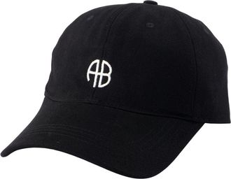 Anine Bing Womens A-12-11477-Blk26 Baseball Cap Black Cotton