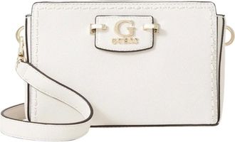 Guess Cross Body Bags, female, White, Size: ONE SIZE Nastra Mini Crossbody