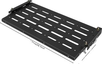 OEM Mesa Plegable, De Acero Resistente, Impermeable Y Resistente A La Corrosi&oacute;n, Negra