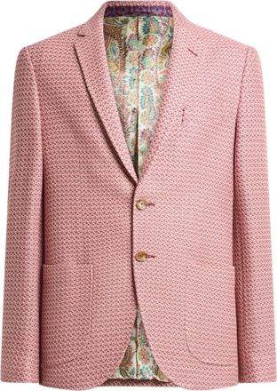 Etro Blazer in jersey di cotone - Rosa