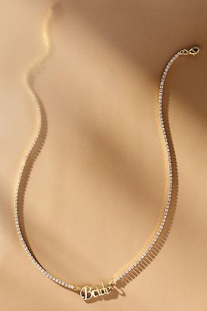 Maison Irem Bride Tennis Necklace