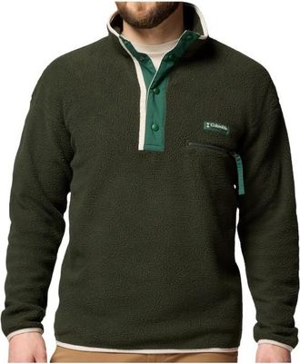 Columbia Helvetia II Half Snap Fleece Fleecepullover f&uuml;r Herren | oliv