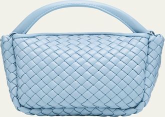 Bottega Veneta Cobble Mini Leather Top-Handle Bag