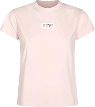 Maison Margiela Dames, Tops, Roze, Maat: S Katoen