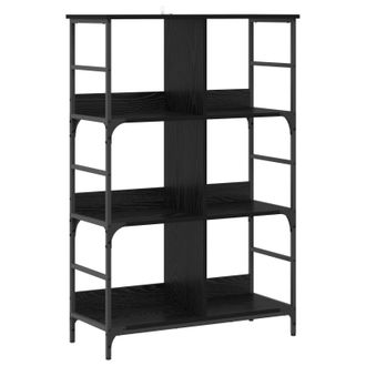 vidaXL Estante De Libros 4 Niveles 78,5 X 33 X 117,5 Cm Metal Pb Vidaxl