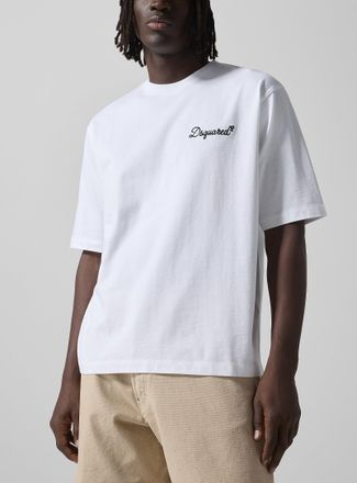 Dsquared2 Mens Cursive logo T-shirt