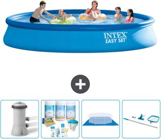 Intex Piscina Easy Set Redonda - 457x84 Cm - 7-piezas S20947