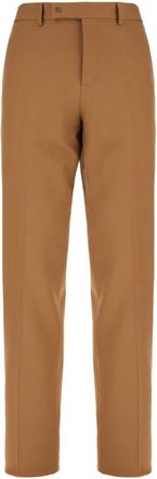 Fendi Pantaloni - Heren - Straight fit broeken - Bruin - XL - Broeken