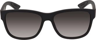 Prada Grey Gradient Rectangular Mens Sunglasses PS 03QS DG00A7 57