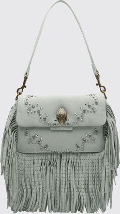 Kurt Geiger Oxford Fringed Rhinestone Leather Mini Shoulder Bag