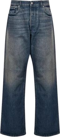 Dries Van Noten Peyter Denim Broek - Heren - Loose Fit Jeans - Blauw - W31 - Denim - Jeans