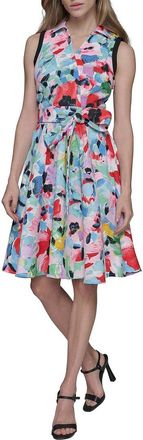 Karl Lagerfeld Karl Lagerfeld Tweed A-Line Dress