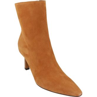 Ferragamo Jana Suede Bootie in Camel at Nordstrom Rack, Size 11