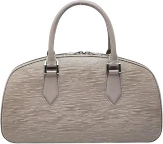 Louis Vuitton Pre-owned Handbags, female, Gray, Size: ONE SIZE Pre-owned Vintage Handbag