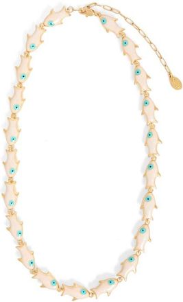 Clare Vivier Sardine Necklace in Cream at Nordstrom