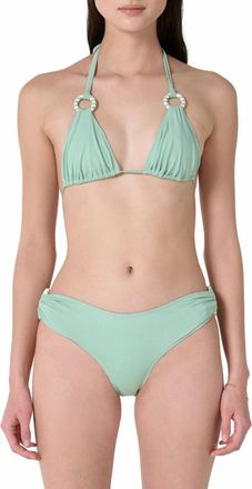 Marysia Swim Del Mar Bikini Top In Mint