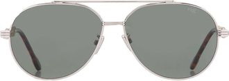 Fred Perry Polarized Green Pilot Mens Sunglasses FG40062U 16R 59