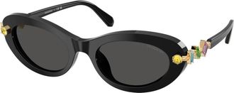 Swarovski Dames, Accessoires, Zwart, Maat: 53 MM