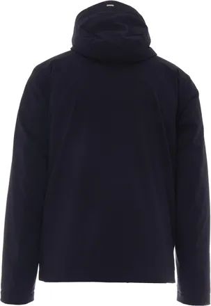 Herno Mens Jacket Regular-Fit Light Blue Main Fabric: Polyester