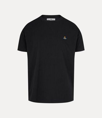 Vivienne Westwood Classic T-shirt Multicolour Orb Cotton Black XXL Unisex