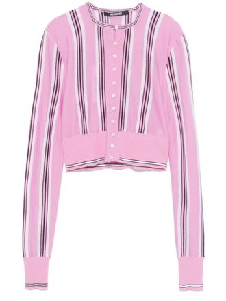 Jacquemus Le Cardigan Spiaggia - Pink