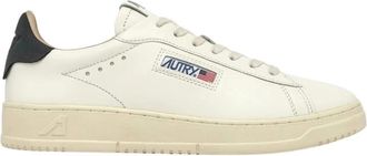 Autry Sneakers, male, White, Size: 6 US White Leather Low Dallas Sneakers