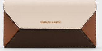 Charles & Keith Nasrin Geometric Long Wallet