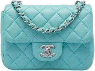 Chanel Borsa Pre-owned Mini Flap - - Pre-owned - Donna - Blu - ONE SIZE
