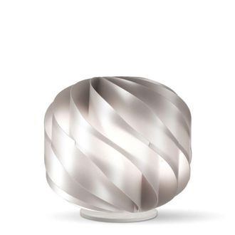 Linea Zero Lap L&aacute;mpara De Mesa Plata En Pl&aacute;stico Cm. 15 X 15 Horas