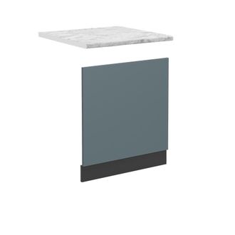Vicco Panel Frontal R-line, Gris Azulado, 60 Cm, Et M&aacute;rmol