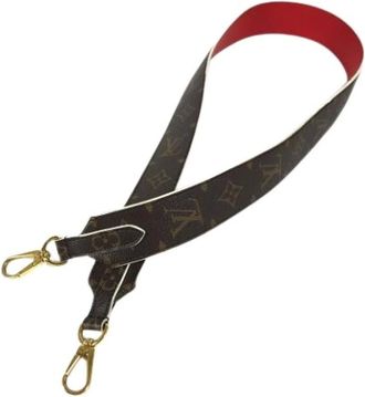 Louis Vuitton Pre-owned Accessories, unisex, Red, Size: ONE SIZE Pre-owned Monogram Strap