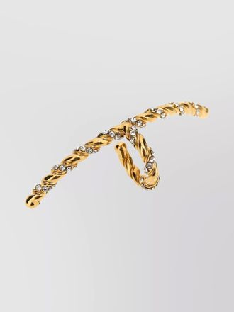 Valentino Garavani brass earrings