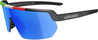Salice 023 ITA RWX NERO/RW BLU Mens Sunglasses White Size Standard