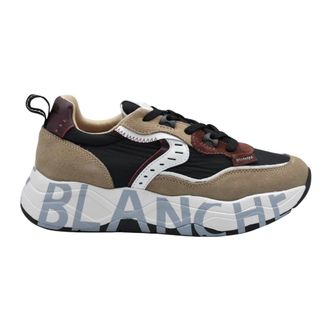 Voile Blanche Schoenen, Dames, Veelkleurig, 36 EU, Leer, Club 105 Low Sneaker