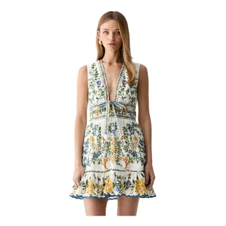 Farm Rio Mujer, Vestidos, Multicolor, Talla: M