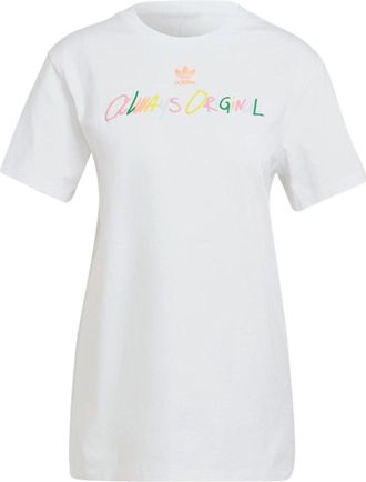 adidas (WMNS) adidas Always Original Graphic T-Shirt Asia Sizing White HK5072