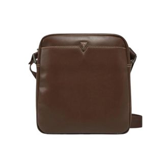 Guess Messenger Bags, male, Brown, Size: ONE SIZE Firenze Pouch